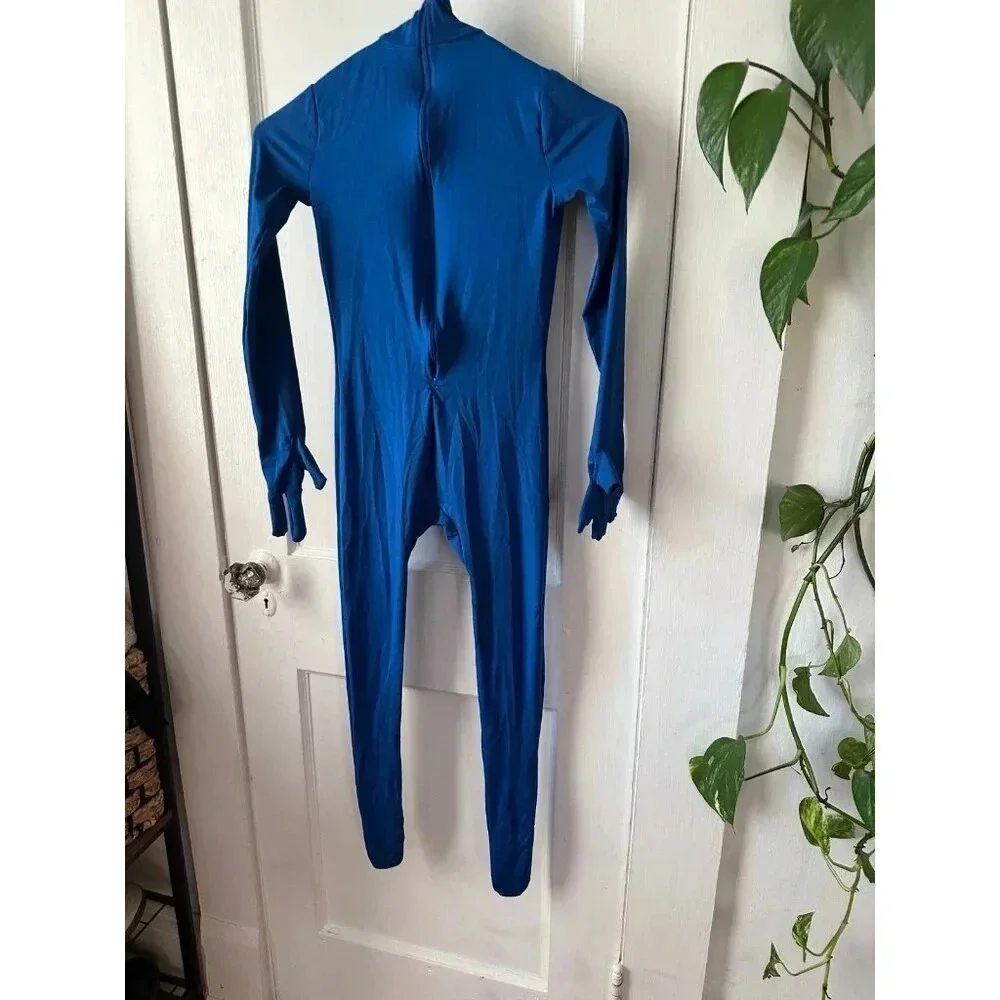 Youth size large blue morph suit